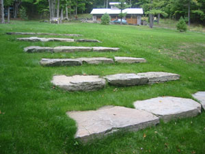 Large Natural Stone Steps