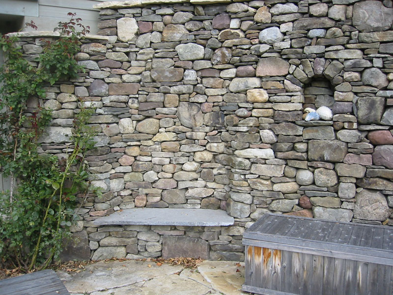 Stone Wall Pictures - Field Stone, Bluestone, Shale Stone ...