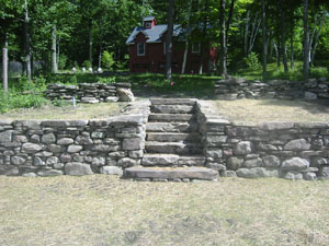 Natural Stone Steps and Walls